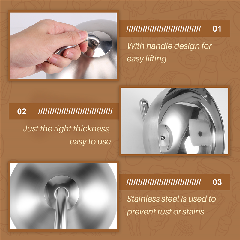 Home Cooking Meal - 【Flash Sale】1Pcs Stainless Steel Steak Cover