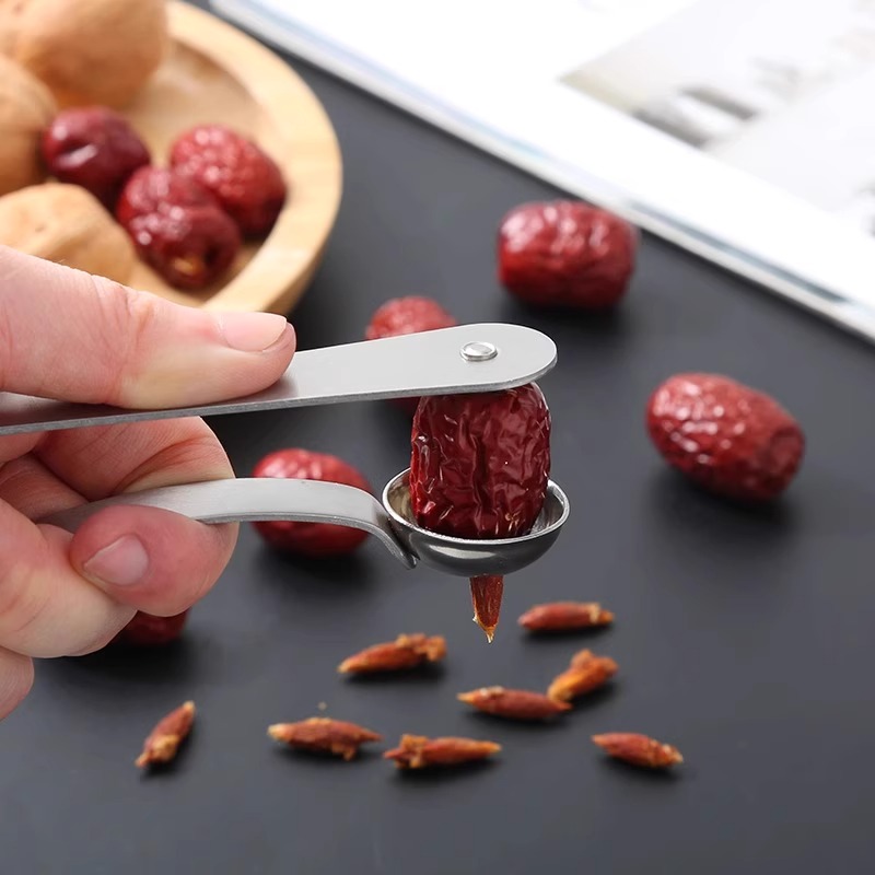 Stainless Steel Date Pit Remov - Home Cooking Utensils avaliação e preço