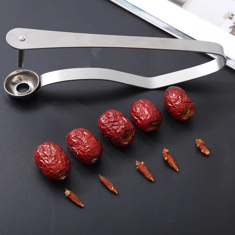 Stainless Steel Date Pit Remov - Home Cooking Utensils avaliação e preço