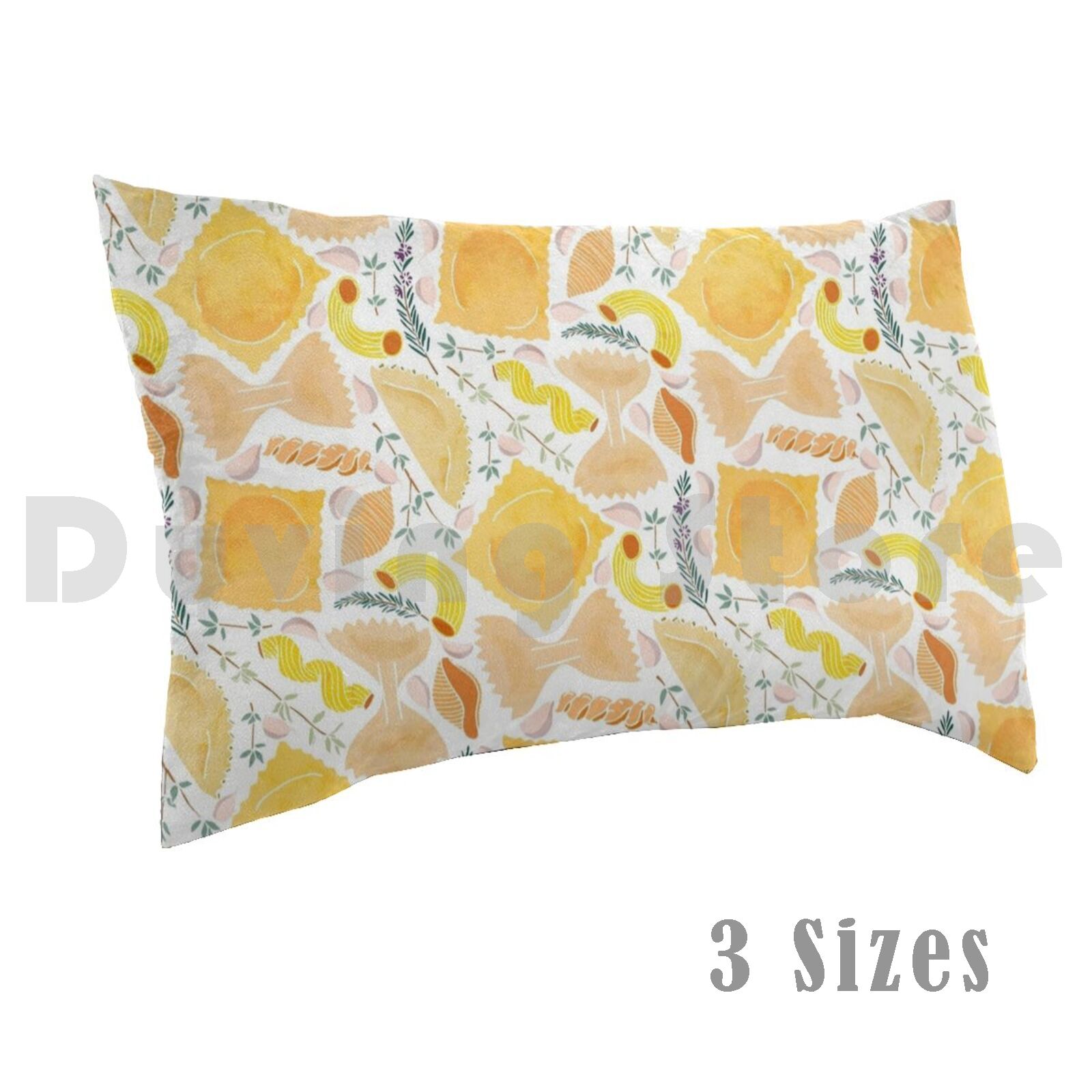Pasta Pattern On White Pillow  - Home Cooking On avaliação e preço