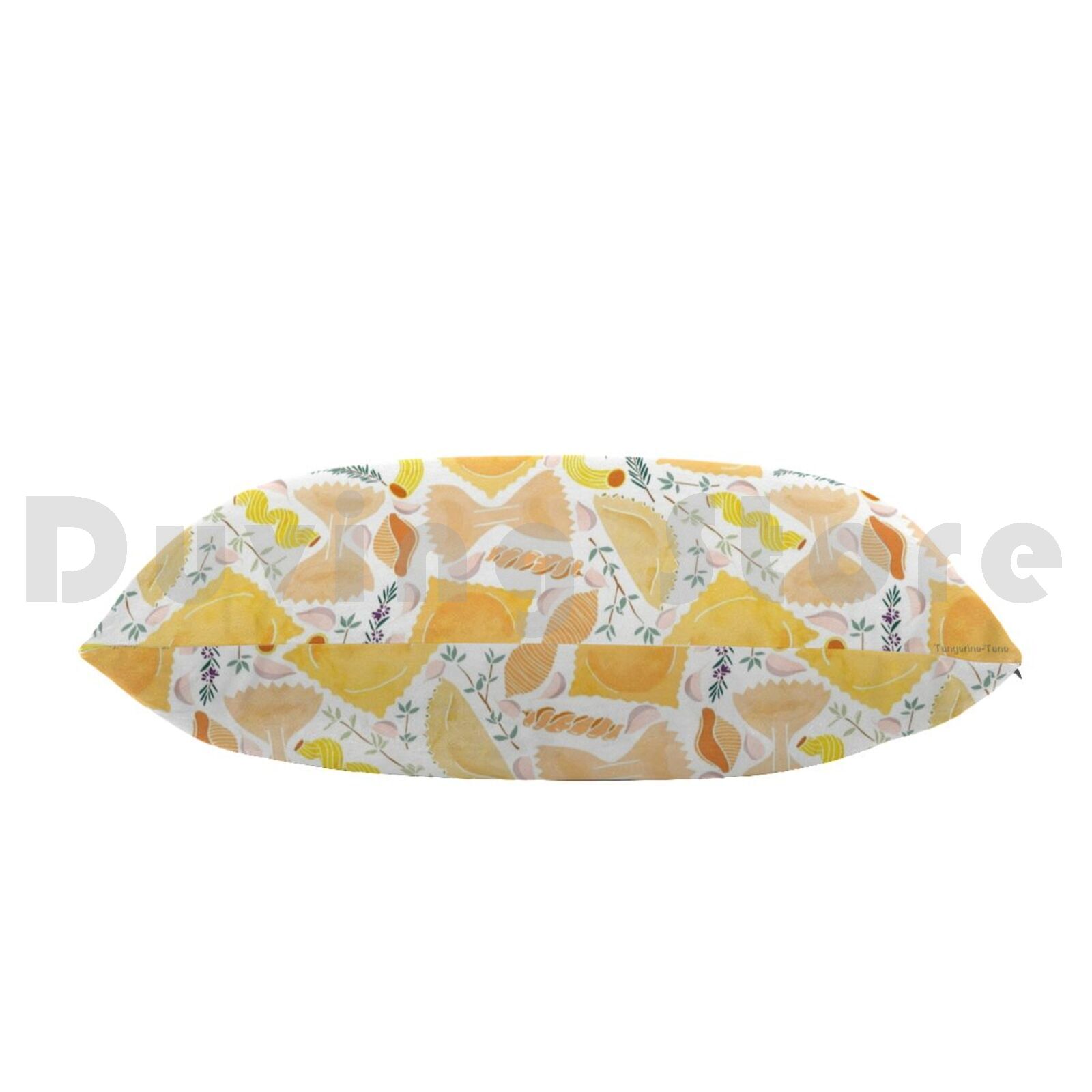 Pasta Pattern On White Pillow  - Home Cooking On avaliação e preço