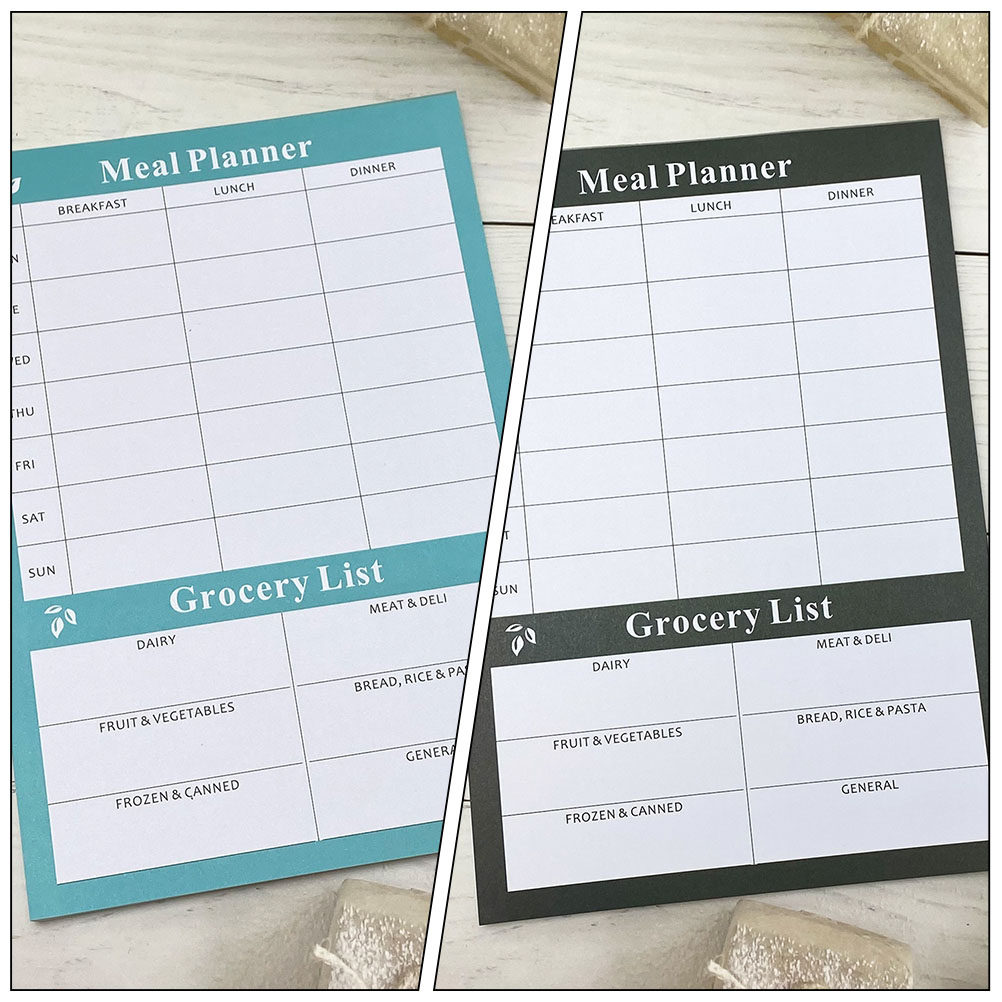 2Pcs Household Meal Planner No - Home Cooking Meal avaliação e preço
