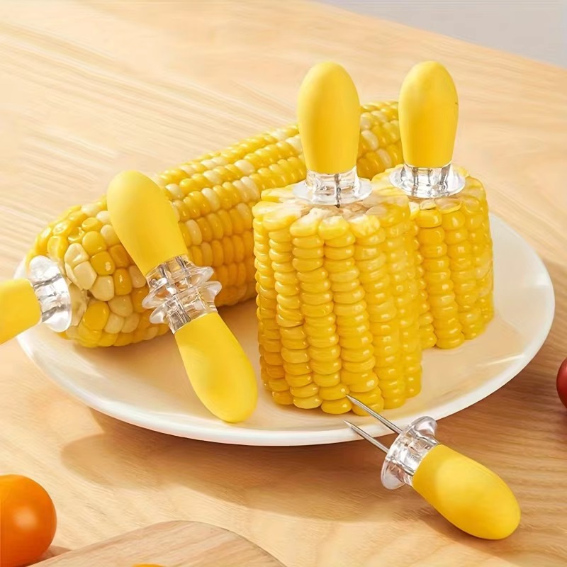 1Pair Corn Holder, Stainless S - Home Cooking On avaliação e preço