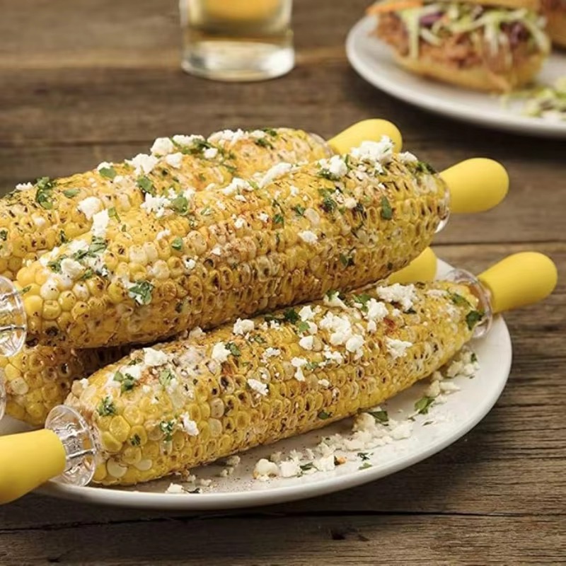 1Pair Corn Holder, Stainless S - Home Cooking On avaliação e preço