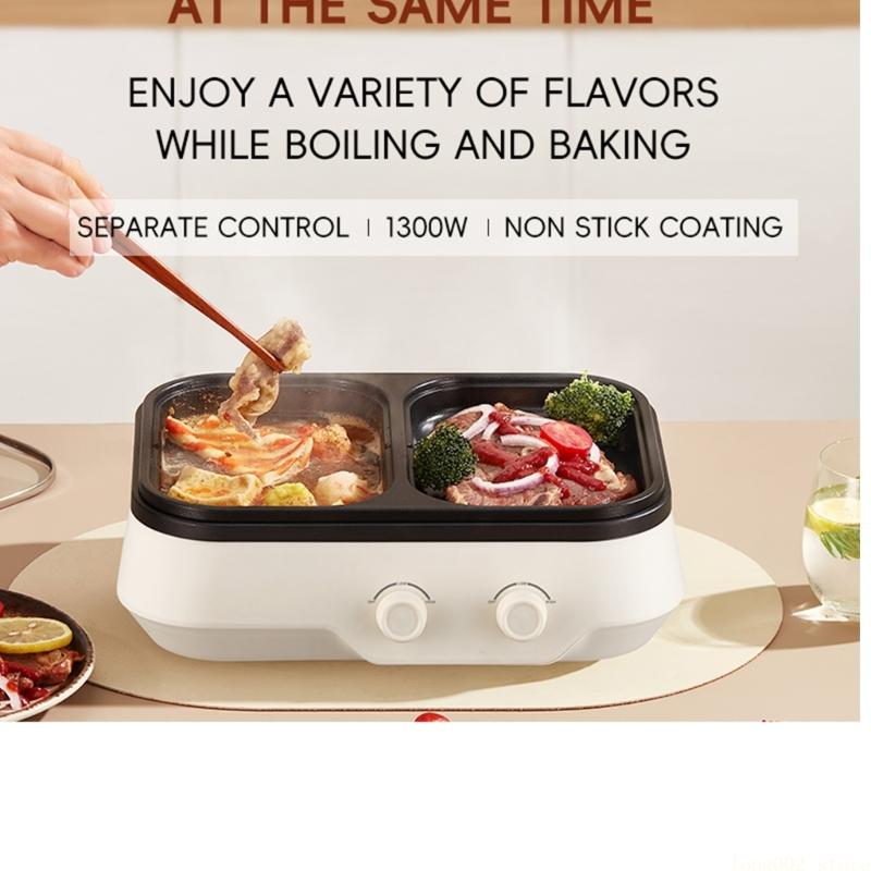 D0AB 1300W Two Zone Cooking An - Home Cooking Meal avaliação e preço