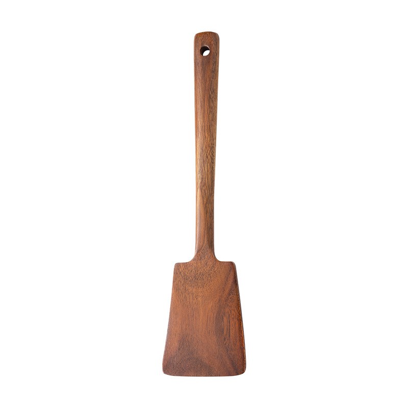 1PC-Wooden spatula for non-sti - Home Cooking Utensils avaliação e preço