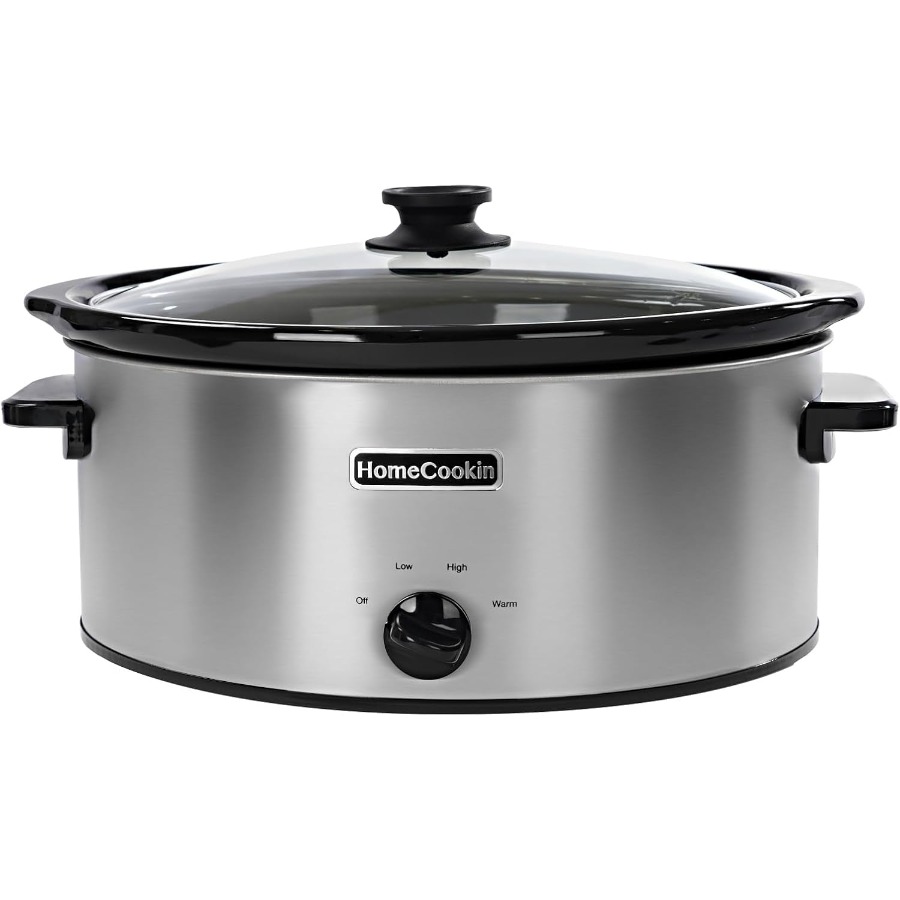 7 Quart Oval Manual Slow Cooke - Home Cooking Meal avaliação e preço