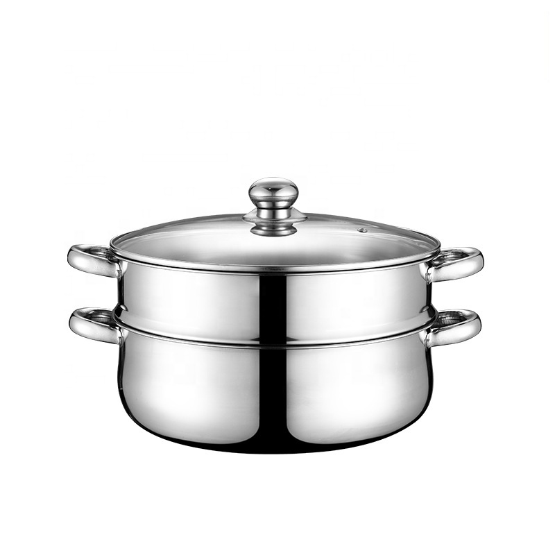 28-40CM Stainless Steel Steam  - Home Cooking Utensils avaliação e preço