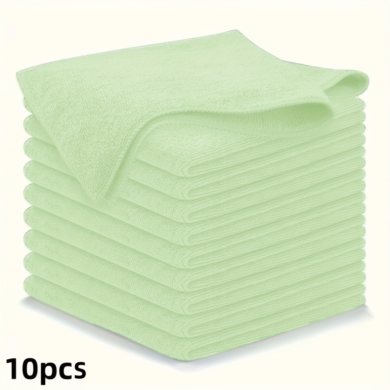 1-50Pcs Light Green Microfiber - Home Cooking Utensils avaliação e preço