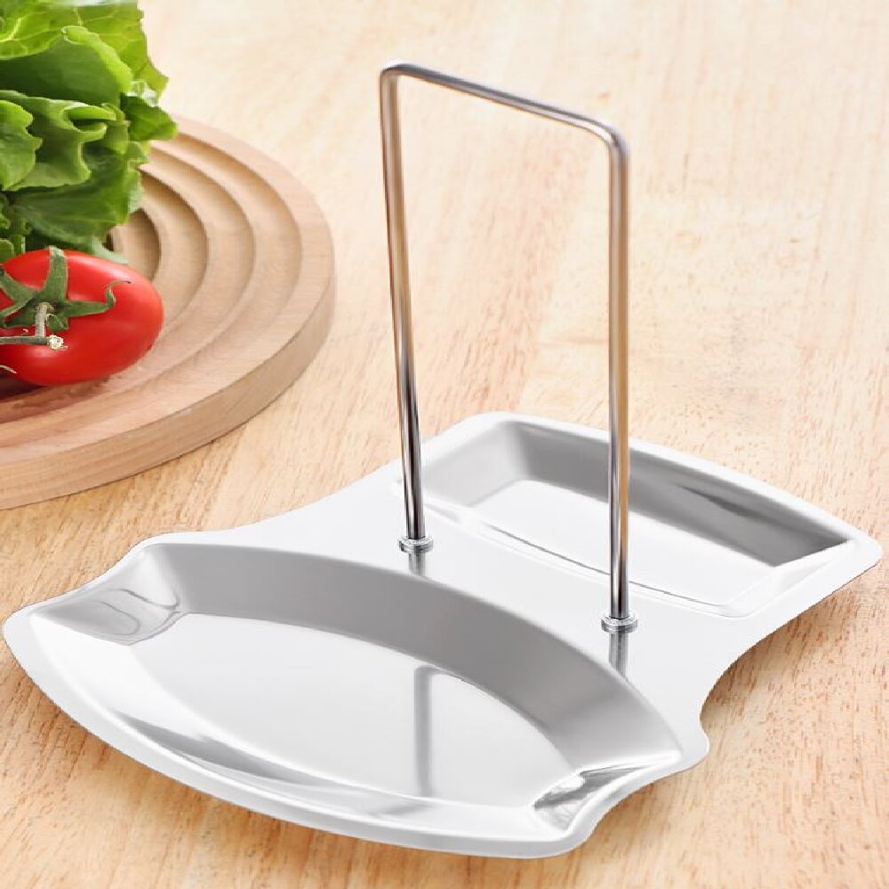 Stainless Steel Pot Lid Holder - Home Cooking Utensils avaliação e preço