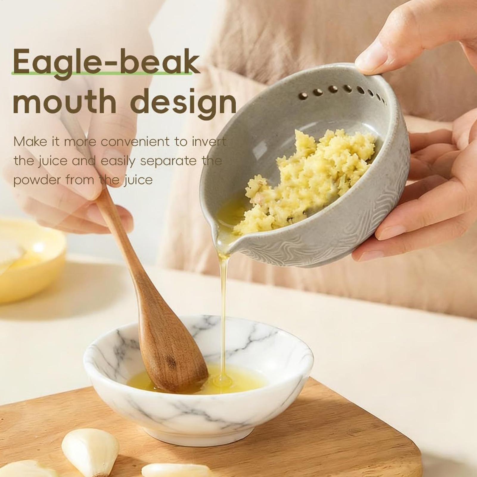 Garlic Plate Ceramic Mincer Bo - Home Cooking Meal avaliação e preço