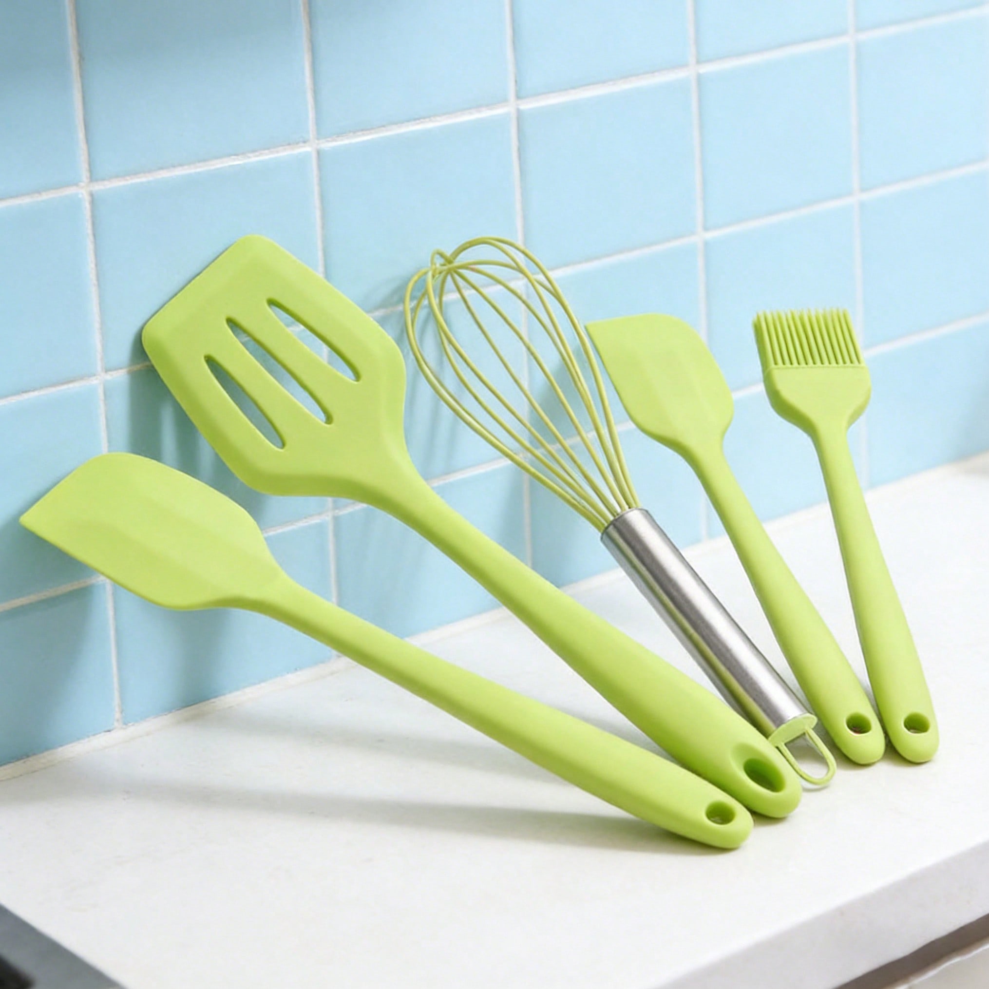 Silicone Cooking Utensils Set, - Home Cooking Utensils avaliação e preço
