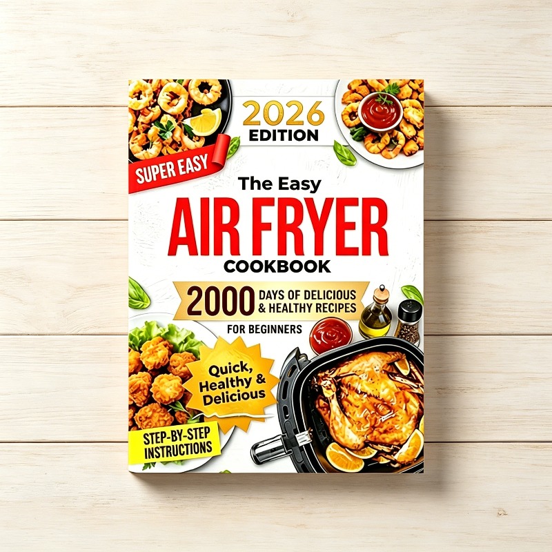 Easy Air Fryer Cookbook for Be - Home Cooking Easy Recipes avaliação e preço