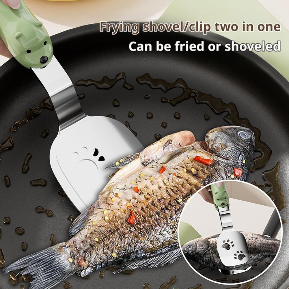 1/2pcs Bear Fish Tongs Flipper - Home Cooking Utensils avaliação e preço